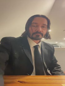 Poster for Birthday video from Keanu Reeves Impersonator