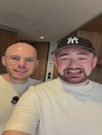 Poster for Birthday video from Cruise with Ben and David