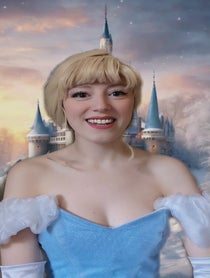 Poster for Pep Talk video from Belle/ Cinderella