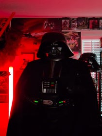 Poster for Pep Talk video from Darth Vader