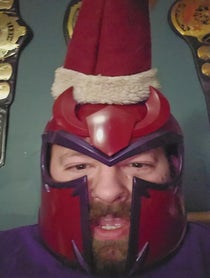 Poster for Holiday video from Positive inspirational supervillain