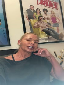 Poster for Birthday video from Jaime Pressly