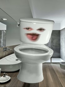 Poster for Birthday video from Mr. Toilet