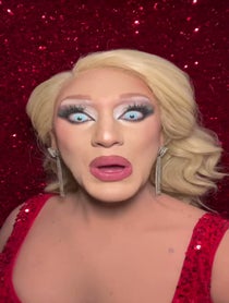 Poster for Birthday video from Lauren Banall aka Erika Qwerk