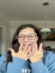 Poster for Birthday video from Caroline Cianci
