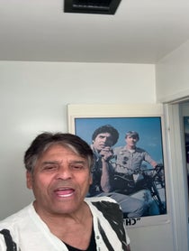 Poster for Birthday video from Erik Estrada