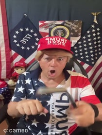 Poster for Intro video video from Donald Trump Impersonator, Michael Falato AKA MJ Trump