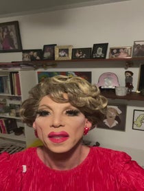 Poster for Birthday video from Sherry Vine