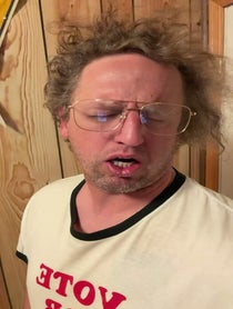 Poster for Father's Day video from Napoleon Dynamite Impersonator