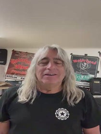 Poster for Birthday video from Mikkey Dee