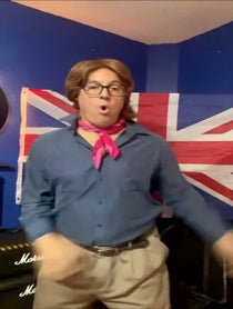 Poster for Pep Talk video from Austin Powers