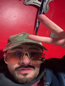 Poster for Birthday video from Bad Bunny - Impressionist