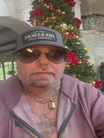 Poster for Holiday video from Vince Neil