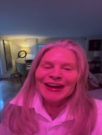 Poster for Birthday video from Beverly D’Angelo