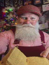 Poster for Holiday video from Kris Kringle