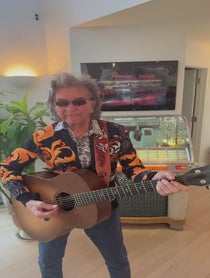 Poster for Birthday video from Jim Peterik