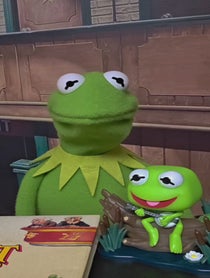 Poster for Birthday video from Kermits Muppets