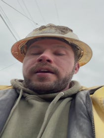 Poster for Holiday video from Blue Collar George