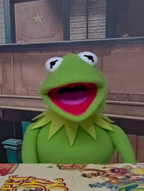Poster for Birthday video from Kermits Muppets
