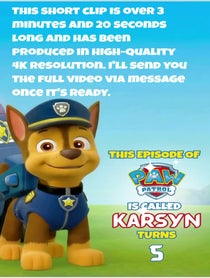 Poster for Other video from Chase Paw Patrol