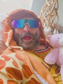 Poster for Birthday video from Robby Roadsteamer