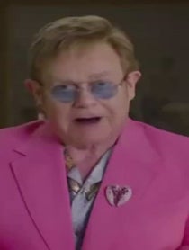 Poster for Birthday video from Elton John PARODY