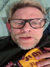 Poster for Birthday video from Mark Pellegrino