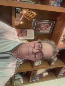 Poster for Holiday video from Steve Garvey