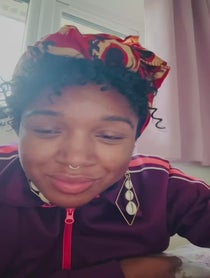 Poster for Birthday video from Cherrelle Skeete