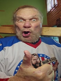 Poster for Father's Day video from Hacksaw Jim Duggan