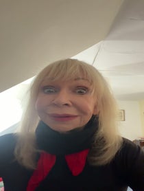 Poster for Birthday video from Katy Manning