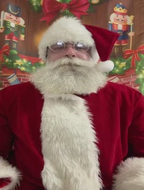 Poster for Roast video from The Naughty Santa