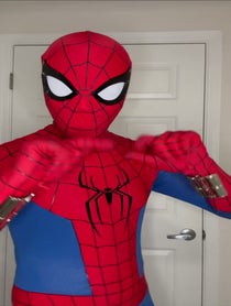 Poster for Pep Talk video from Spiderman