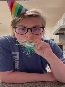 Poster for Birthday video from Paige Overhultz