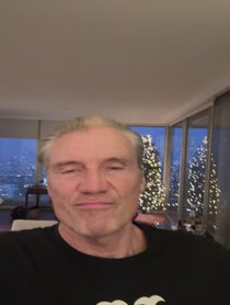 Poster for Holiday video from Dolph Lundgren