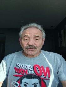 Poster for Father's Day video from Larry Thomas aka The Soup Nazi