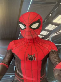 Poster for Birthday video from SpiderMan