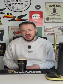 Poster for Holiday video from Daragh | The Guinness Guru
