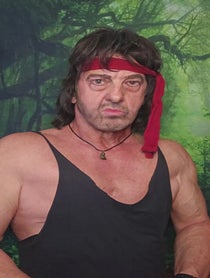 Poster for Roast video from Sylvester Stallone/Rocky Impersonator