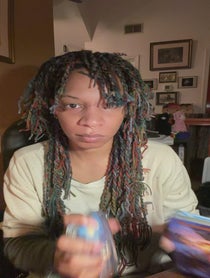 Poster for Tarot reading video from Bix