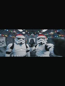 Poster for Holiday video from Stormtrooper Adventures