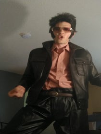 Poster for Birthday video from Elvis Impersonator