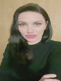 Poster for Pep Talk video from Angelina Jolie Impersonator