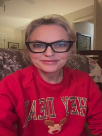 Poster for Holiday video from Elaine Hendrix