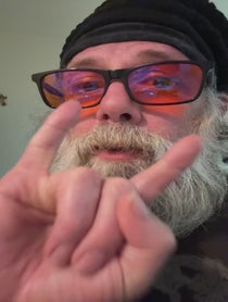 Poster for Birthday video from Chris Barnes