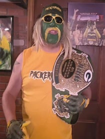 Poster for Pep Talk video from Packermania