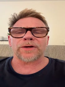 Poster for Birthday video from Mark Pellegrino