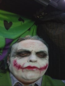 Poster for Birthday video from Joker Impersonator