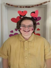 Poster for Valentine's Day video from Kel Cripe