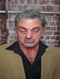 Poster for Pep Talk video from Sylvester Stallone/Rocky Impersonator